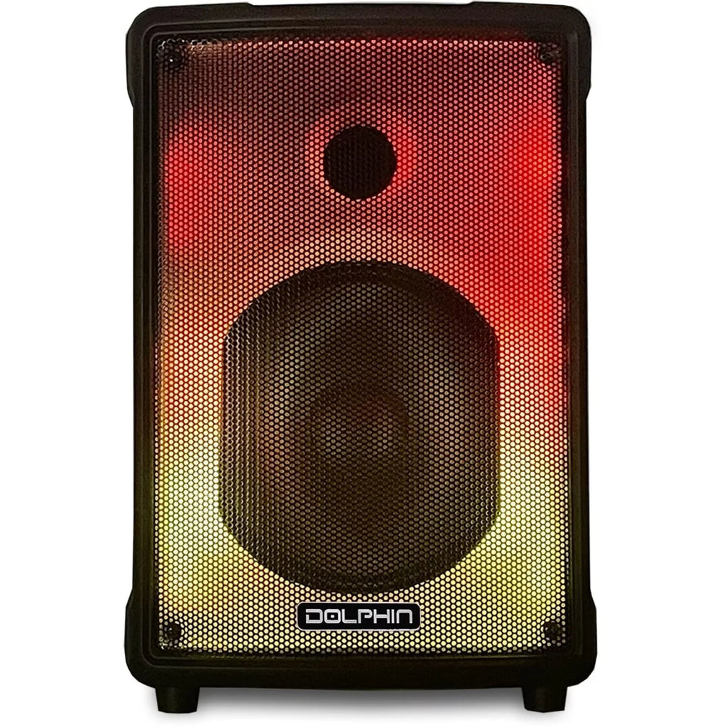 Portable 8" Karaoke Speaker with Wirlss Microphne