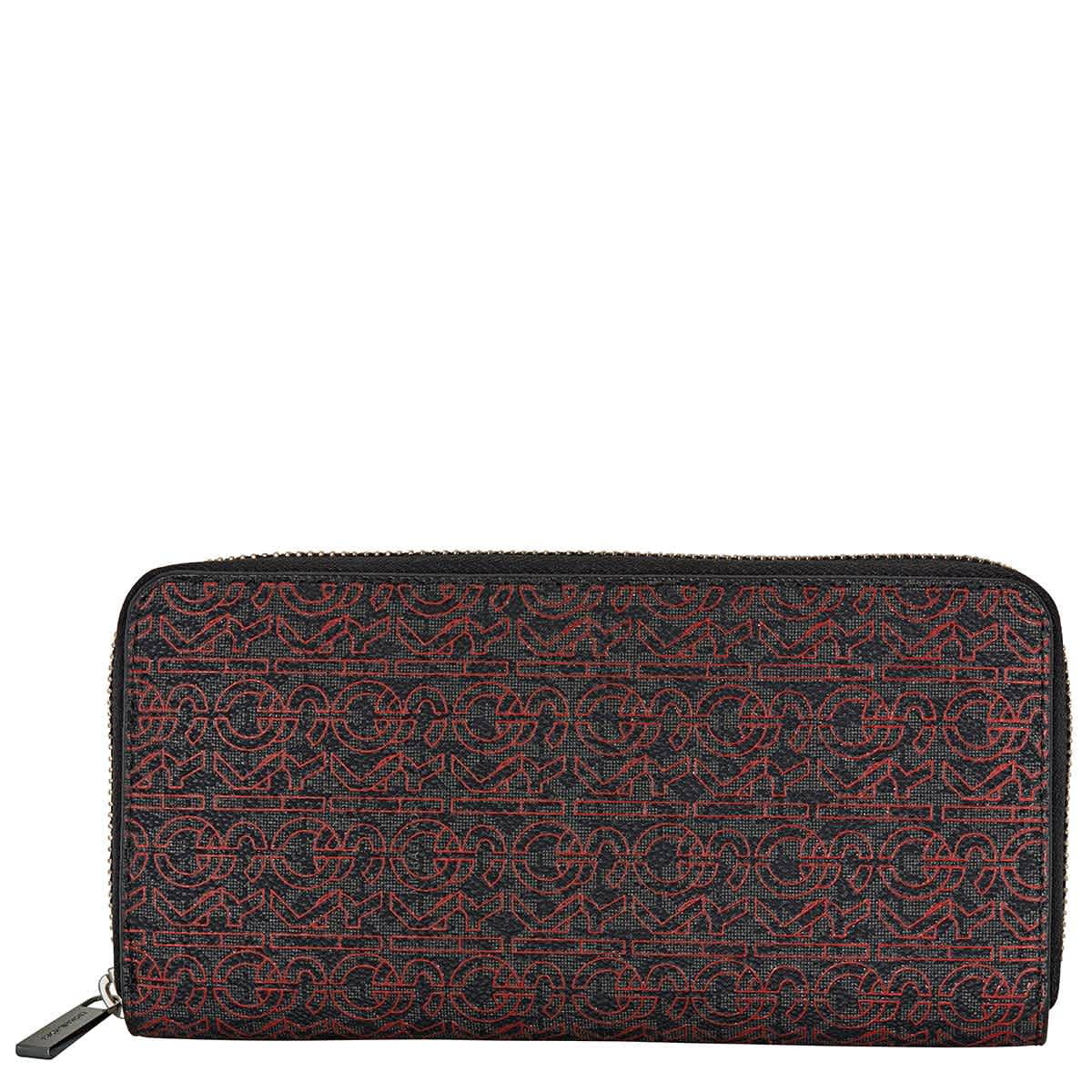 Michael Kors Monogram Zip-around Wallet