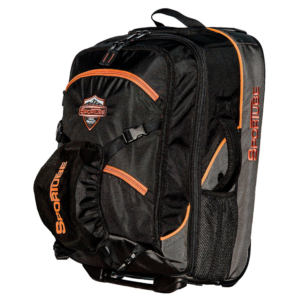 Sportube Cabin Cruiser Wheeled Carry On Padded Gear & Boot Bag, Orange