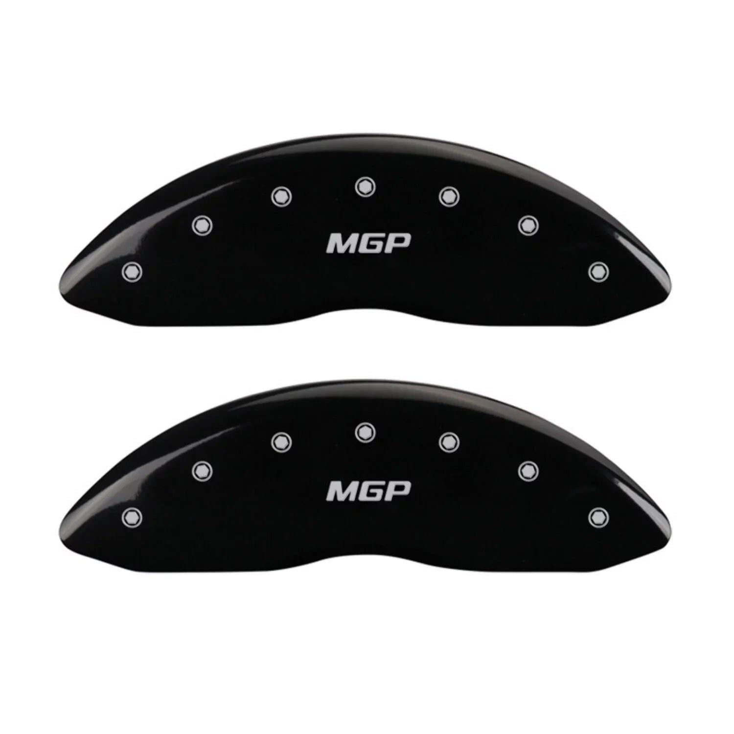 MGP 4 Caliper Covers Engraved Front & Rear MGP Black finish silver ch Fits select: 2013 CHRYSLER 300, 2012 CHRYSLER 300C LIMITED