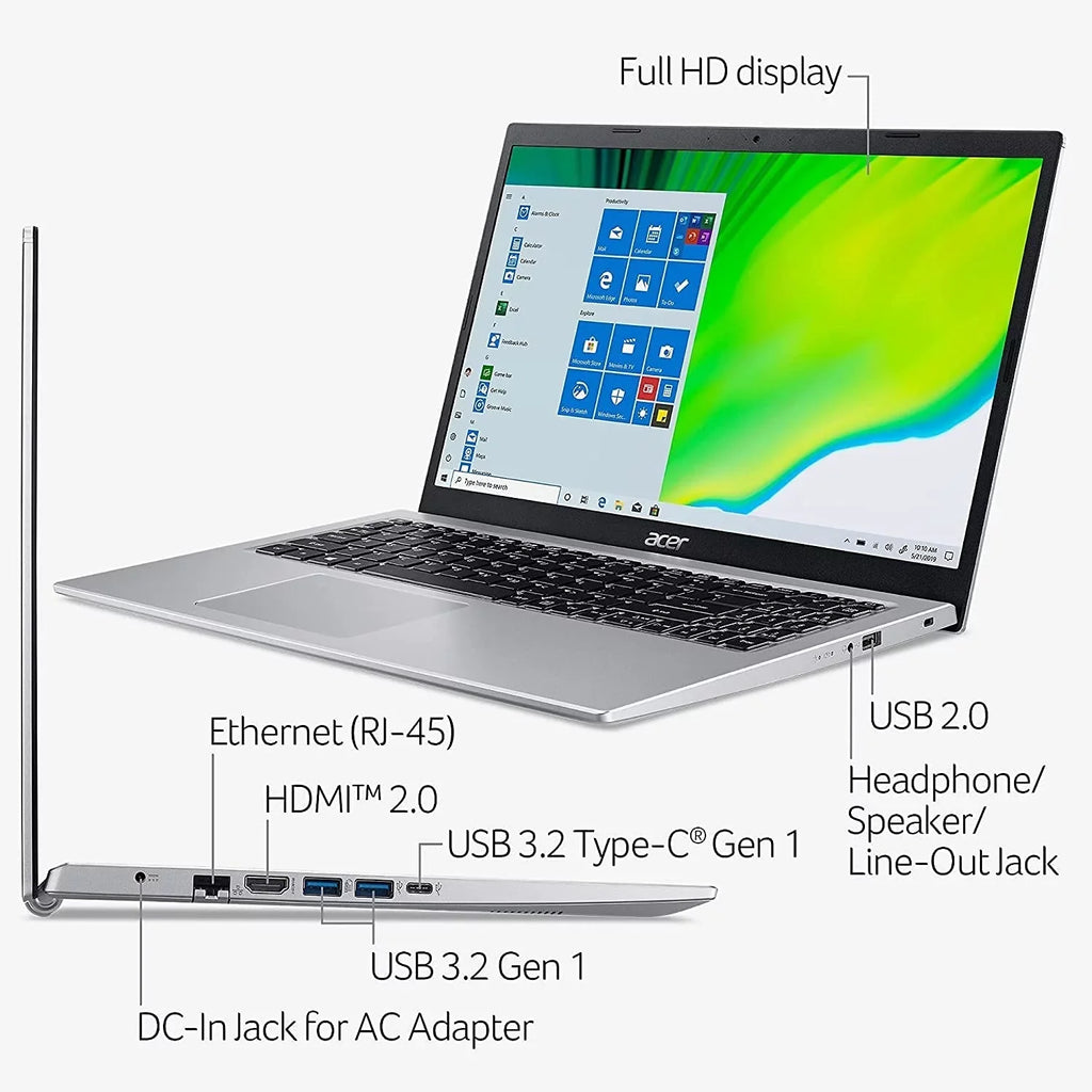 Acer Aspire 5 (A515-56-36UT) 15.6 Inch - Kit with Gaming Headset + More
