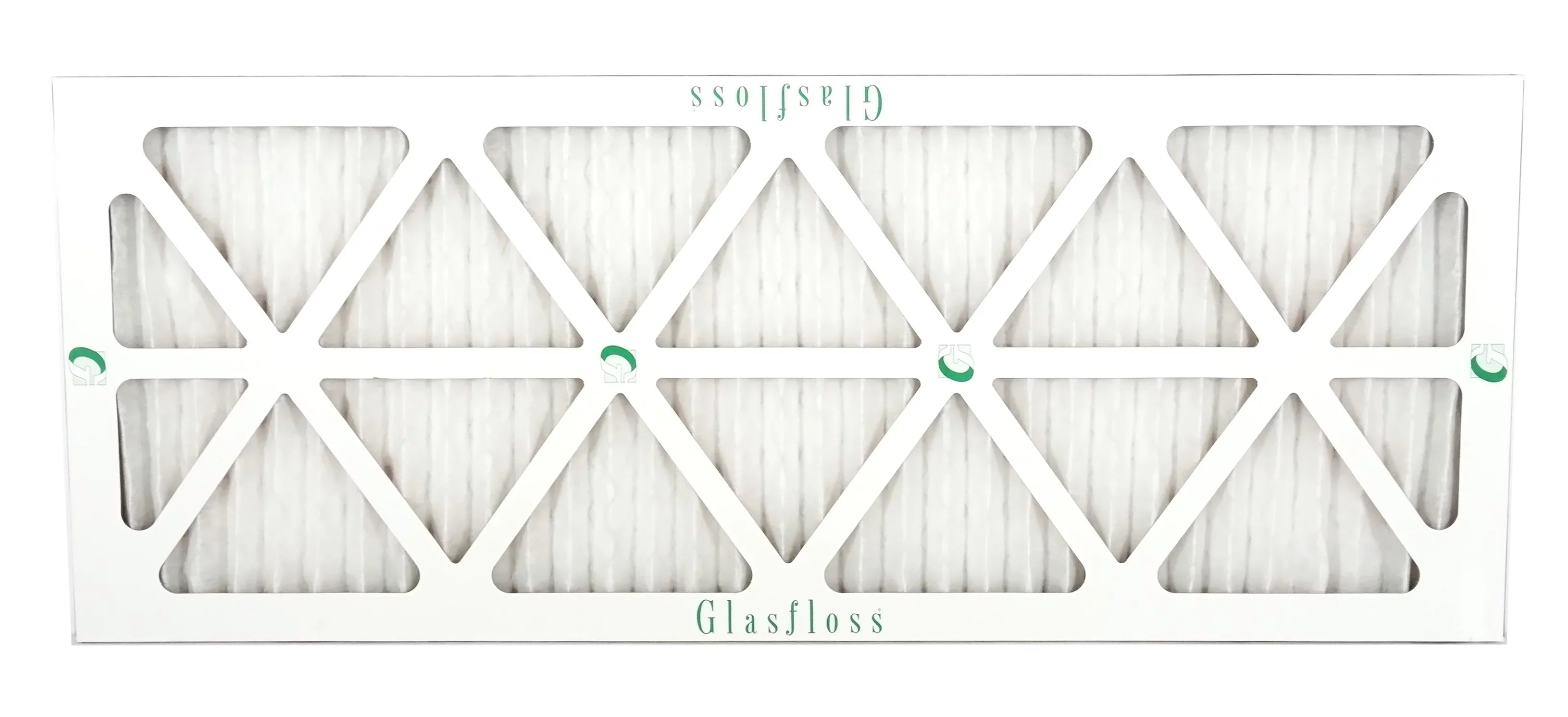 Glasfloss Air Filter 14x36x2 - 2" MERV 10 - (Pack of 6) - Pleated AC or HVAC Air Filter - Furnace Air Filter - Home or Office - Made In The USA.