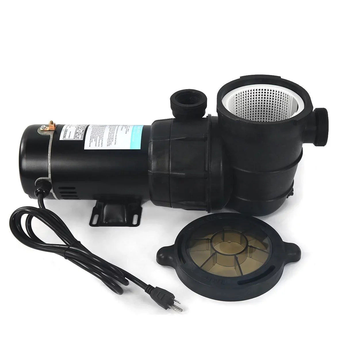 XtremepowerUS 1.5  Self Prime Above Ground Variable 2-Speed Swimming Pool Pump Spa 2" Strainer Basket Filter