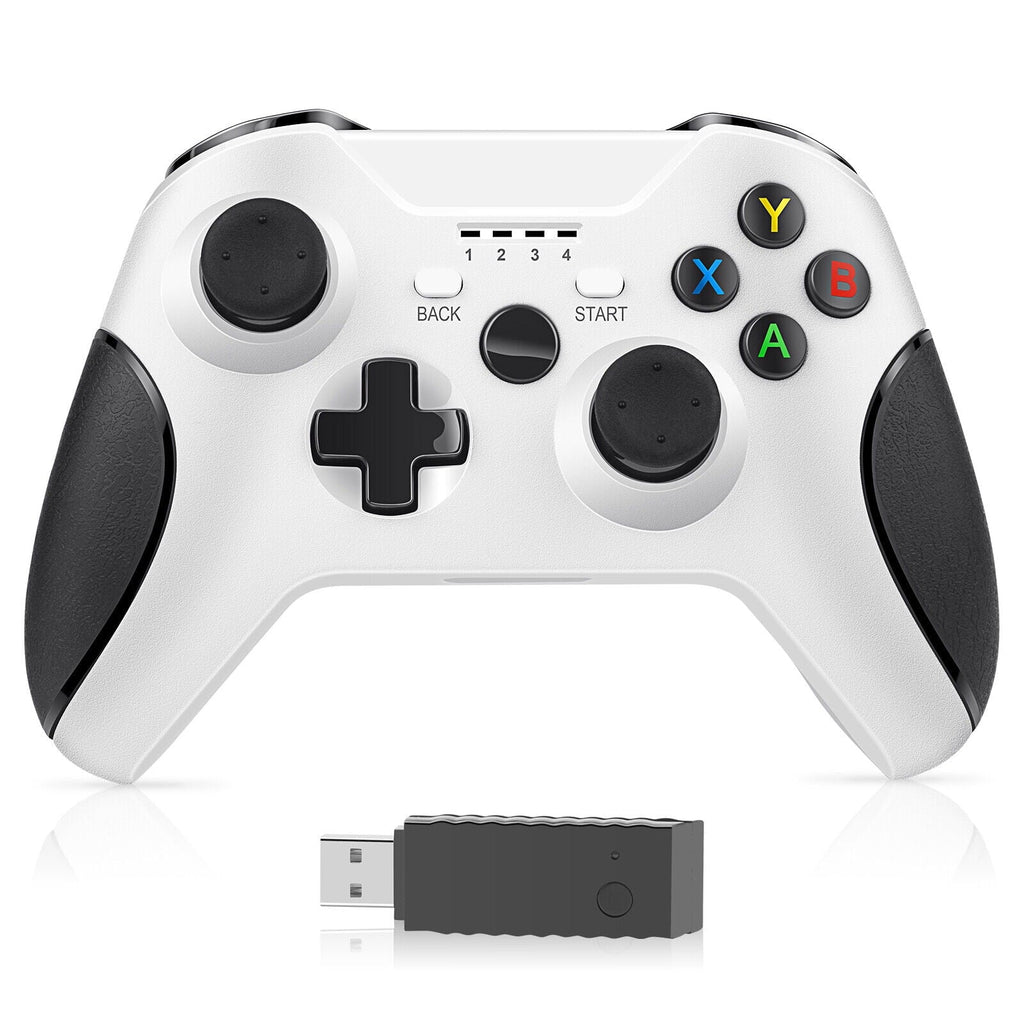 White Wireless Controller + Battery + Charger For XBox Series X/S Xbox One S/ X/ Elite