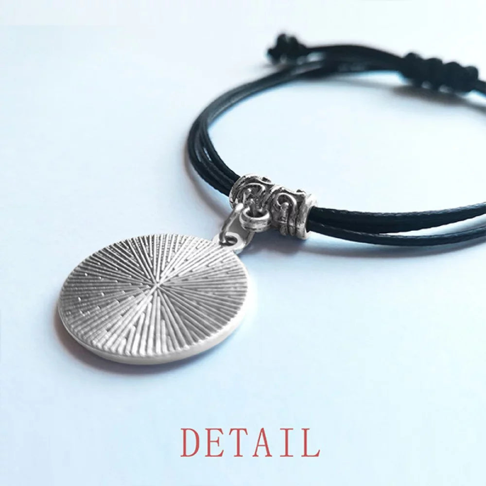 Famous Poetry Quote Seize It Live It Bracelet Leather Rope Wristband Black Jewelry