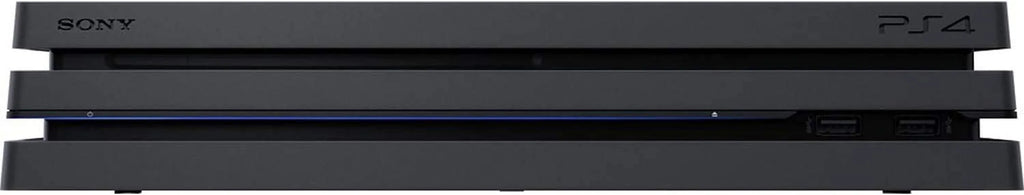 PlayStation 4 Pro 1TB Gaming Console Black HDMI Cable 2 Controller With BOLT AXTION Cleaning Kit Bundle Like New