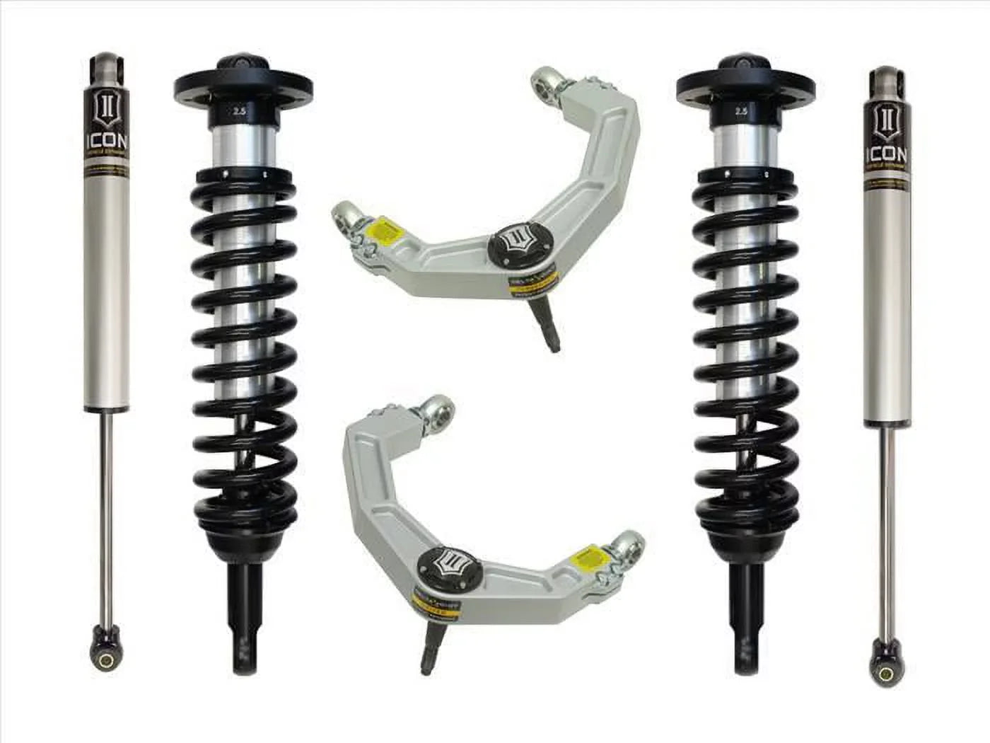 ICON Vehicle Dynamics 2009-2013 Fits Ford F150 4wd 0-2.63" Lift Stage 2 Suspension System With Billet Uca K93002