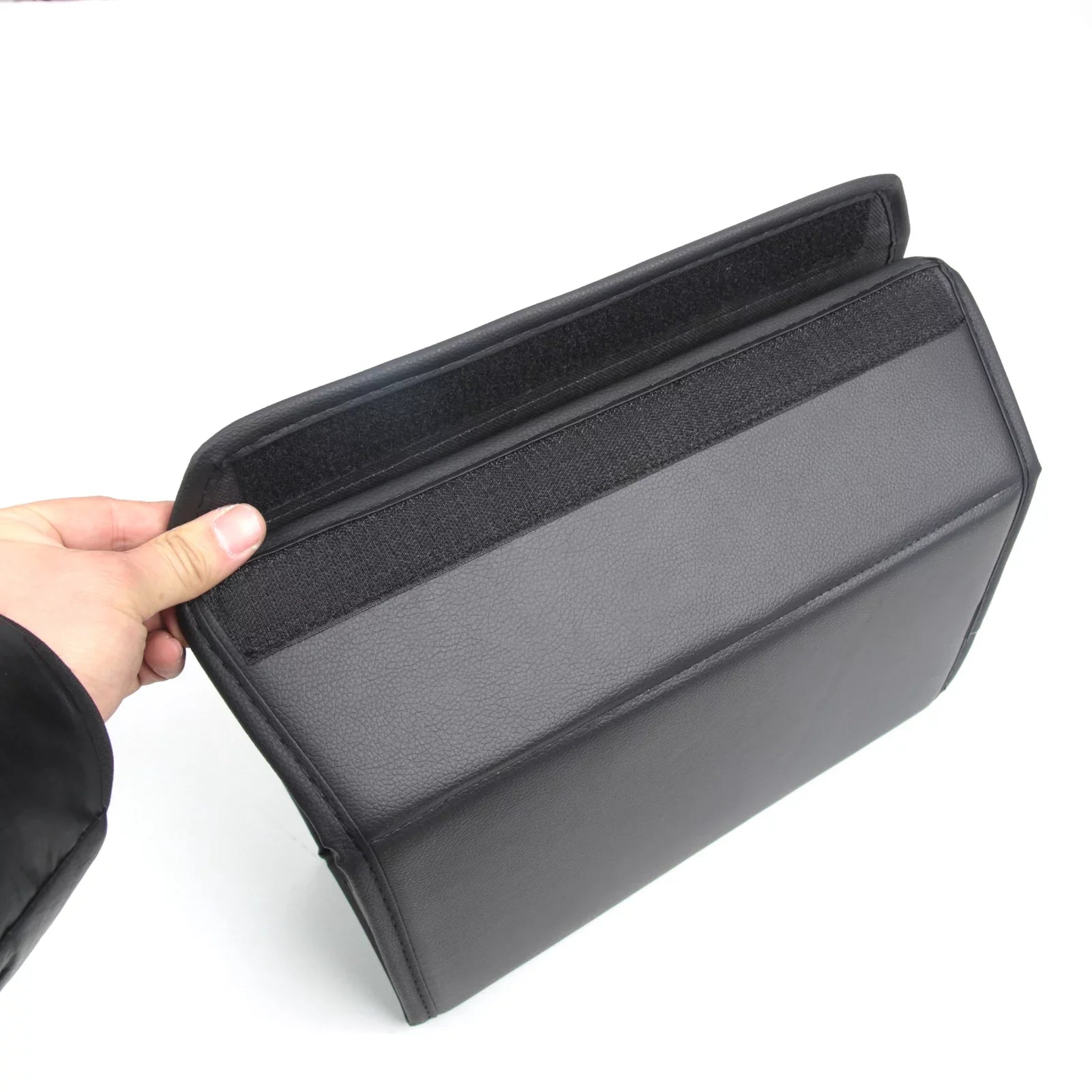 OWSOO Under Seats Storage Box Auto Modification Parts Vehicle Storage Box Folding Storage Box Car Modification Interior Accessories Compatible With Model Y