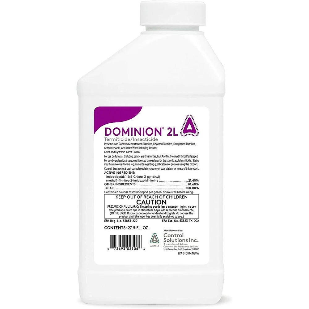CSI Dominion 2L 27.5 oz Termiticide Insecticide, Pest Bait, Traps & Killers, Insecticide