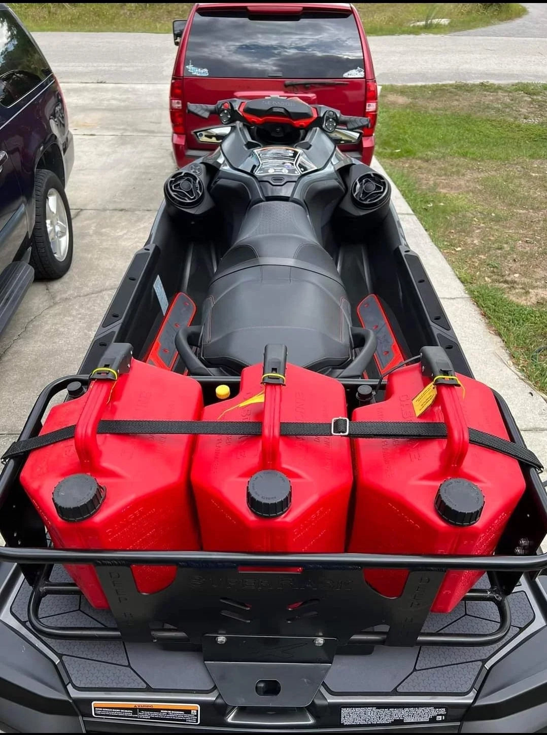 Deep Blue with LINQ system PLUS Reinforcement Base and Back Support for Seadoo RXT AND RXTX MODELS ONLY with LINQ system 2018 -2023