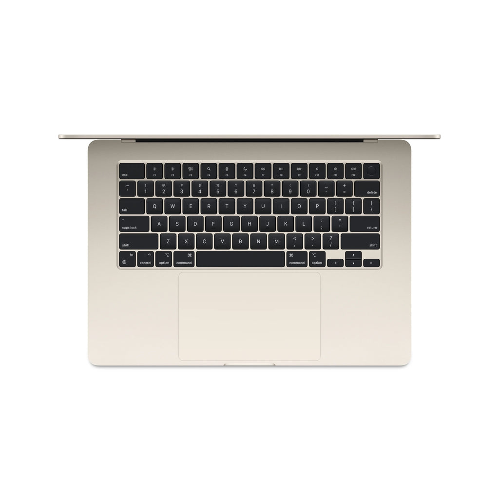 MacBook Air 15-in M3 8C CPU - 10C GPU, 8GB 256GB, Starlight - MRYR3LL/A (Spring 2024) + Care Bundle