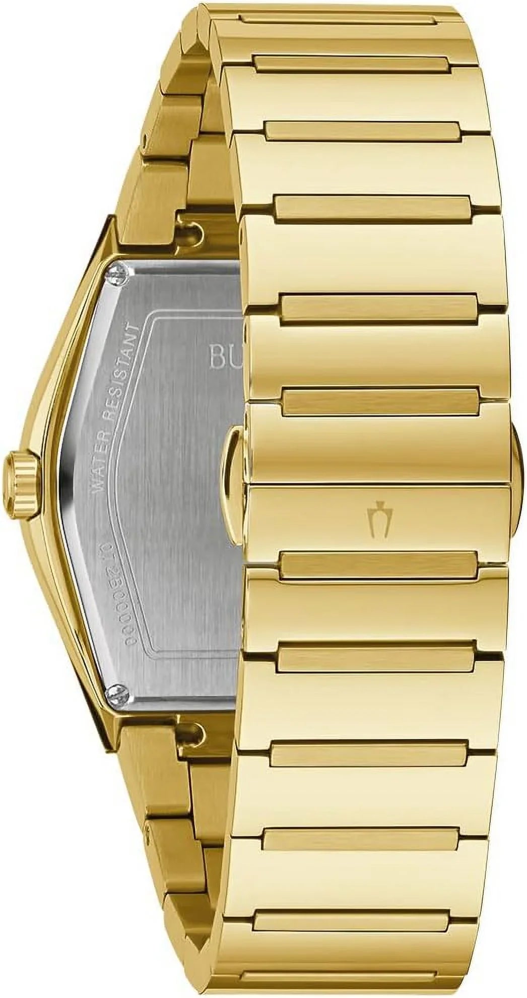 Bulova Quartz Black Dial Gold-tone Men's Watch 97A164