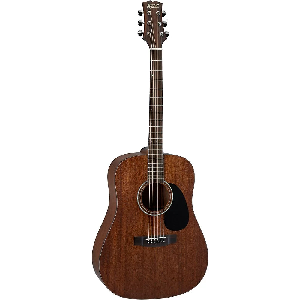 Mitchell T331 Solid Top Mahogany Dreadnought Acoustic Guitar