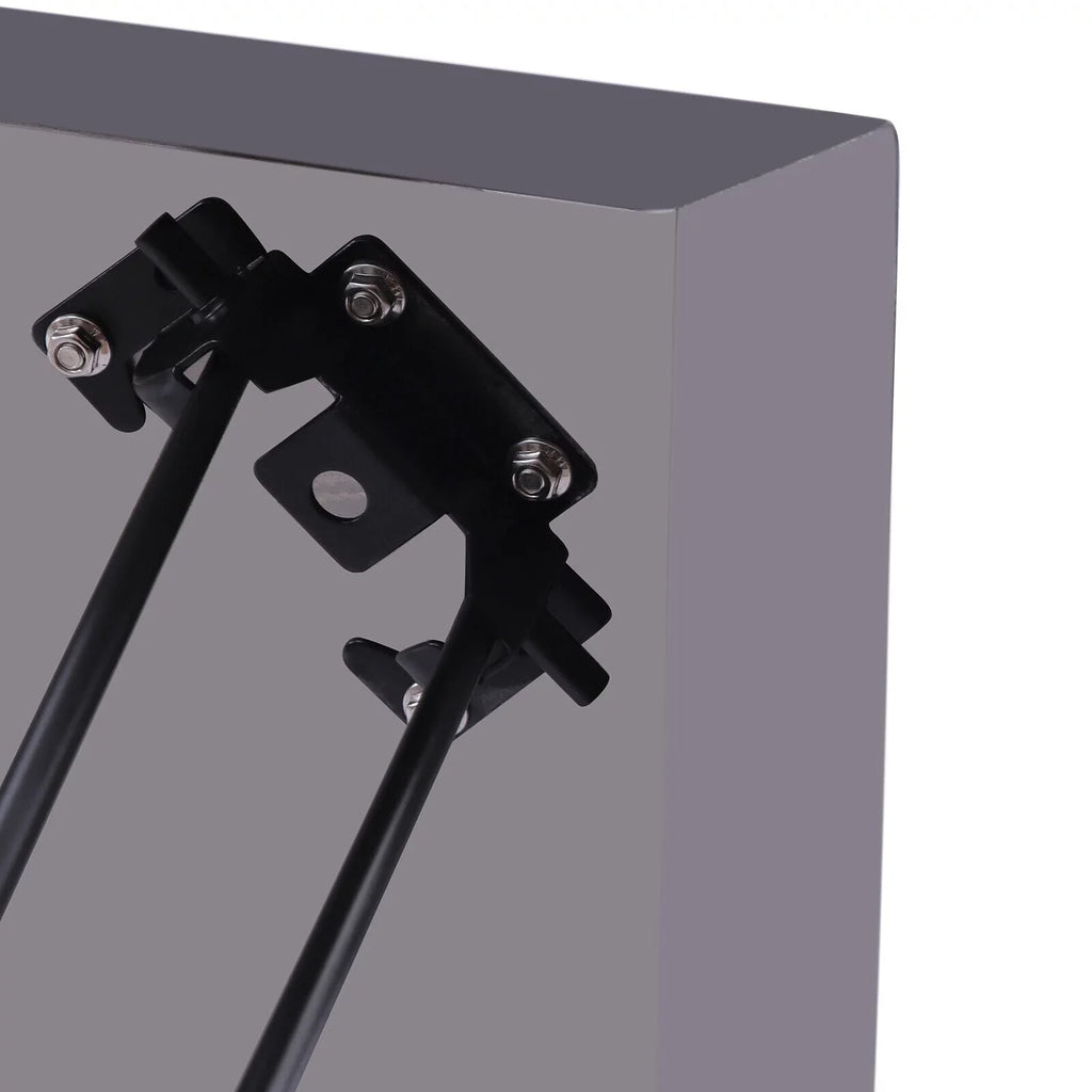 Outdoors Fire Pit Heat Deflector Stainless Steel with Carrying Handle 25*25 inch