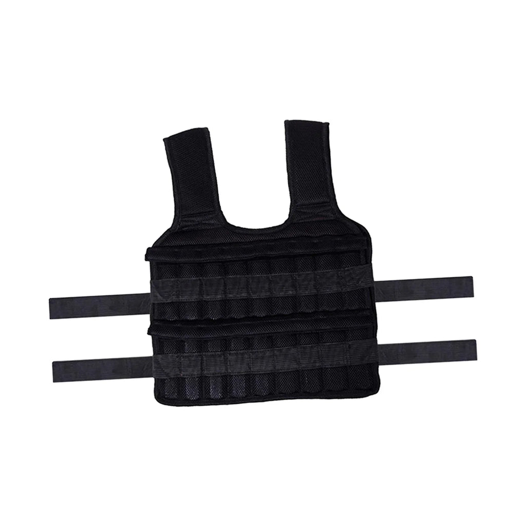 Tnarru Loading Vest Boxing Waistcoat Slim Design Fitness Strength Training Exercise 18 Pockets Empty Clothing Sand Gym Weighted Vest