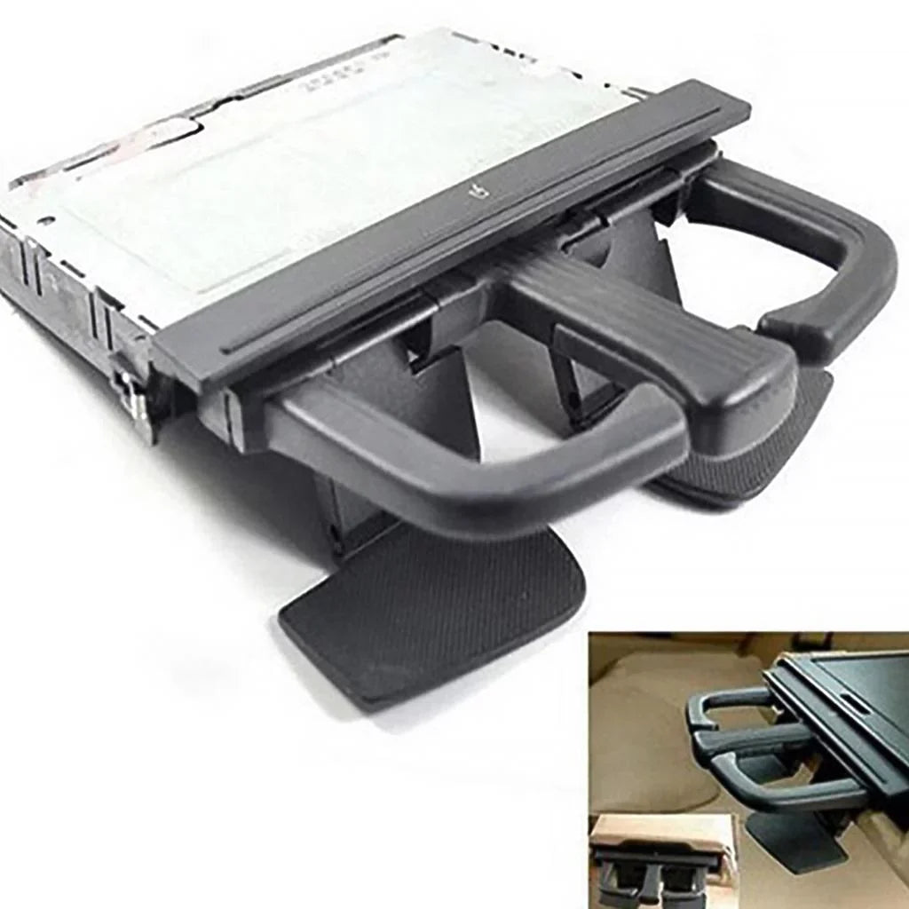 Universal Front Dashs Car Cup Holder Sliding for Bora Golf MK4 VW 's B6 A3/A4/A5/A6/Q5/Q7 Black