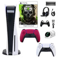 PlayStation 5 Core Console with Call of Duty: Modern Warfare II with Accessories and DualSense Controller in Cosmic Red