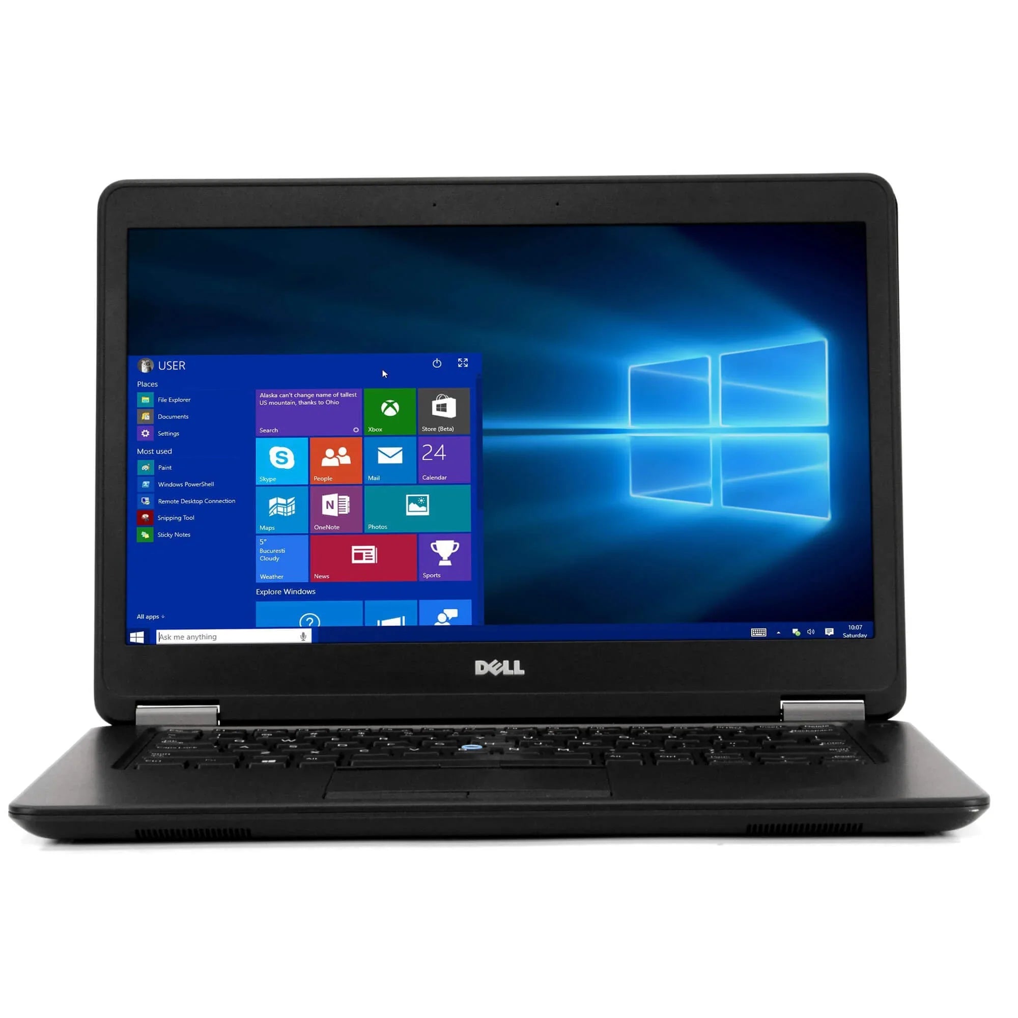 Latitude E7450 Laptop Computer, 2.90 GHz Intel i7 Dual Core Gen 5, 8GB DDR3 RAM, 256GB SSD Hard Drive, Windows 10 Professional 64 Bit, 14" Screen (Used Grade B Used)