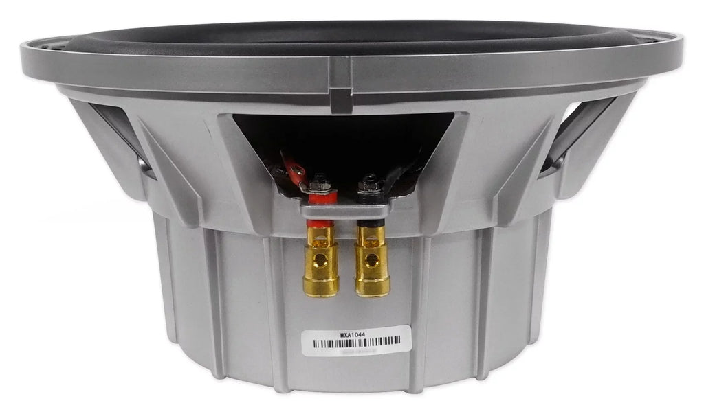 Memphis Audio MXA1044 10" 500 Watt LED Dual 4-Ohm Marine Subwoofer Boat Sub