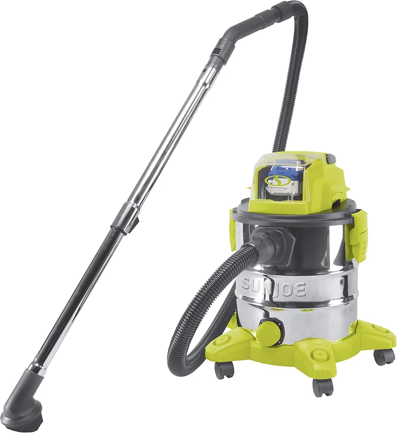 FJU -WDV6000 24-Volt 5.3-Gallon Cordless Wet/Dry Vacuum, 5.3 Gallon, , (w/ 4.0-Ah Battery and )