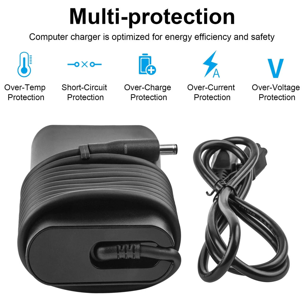 65W AC Adapter Charger for  XPS 13 Series 5559 5558 5755 5758 Power Supply