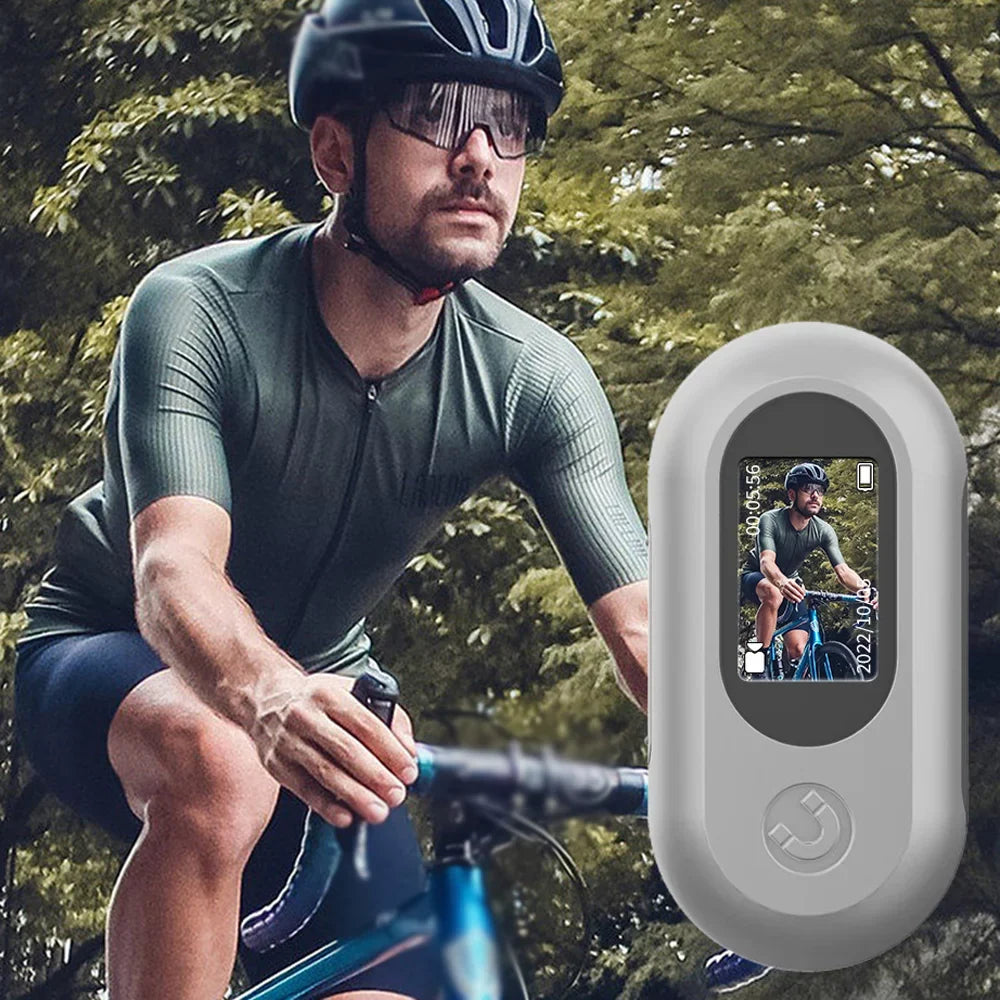 GoolRCwmdj1080P Sport Portable Action High Clear Recorder Waterproof with Screen Support PhotoVideoPlayback Loop Recording for Mountaineering Skiing Cycling Skydiving Activities