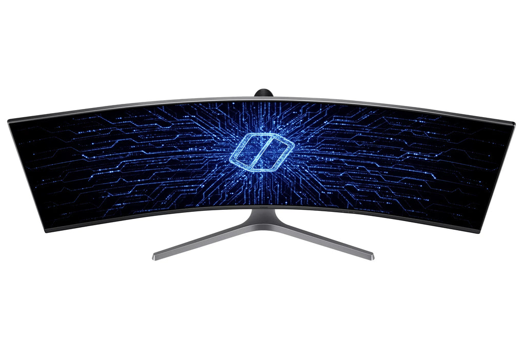 SAMSUNG 49" Class CRG9 Dual QHD (5,120 x 1,440) Curved QLED Gaming Monitor LC49RG90SSNXZA