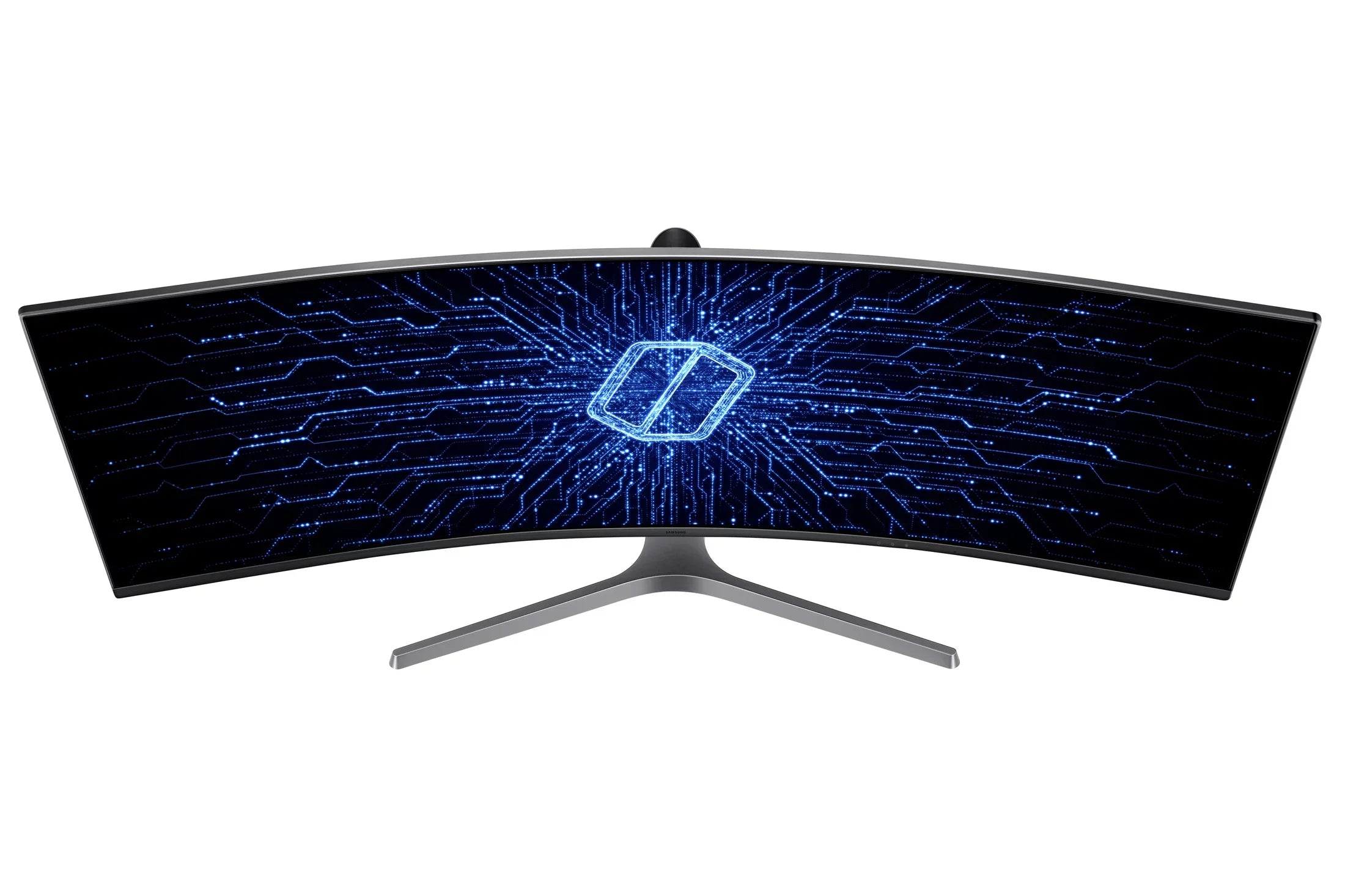 SAMSUNG 49" Class CRG9 Dual QHD (5,120 x 1,440) Curved QLED Gaming Monitor LC49RG90SSNXZA