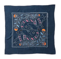 Women Embroidered Toucan Square Scarf OS