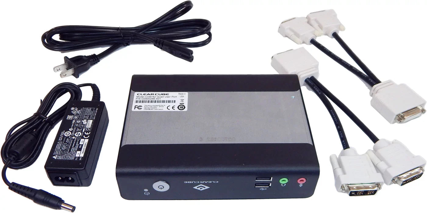 ClearCube Zero Client DHCP Quad User Port CD9742