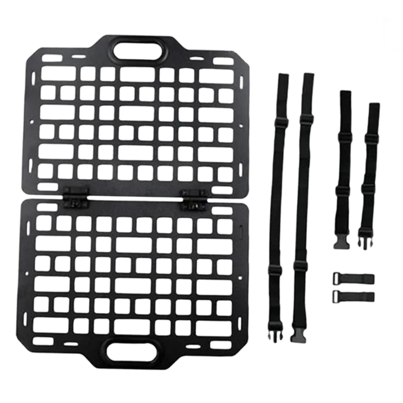 BAOSITY Auto Seat Back Organizer Modular Storage Molle Panel Car Seatback Hanging PLatitudee Auto Seat Panel for Automotive Truck Parts