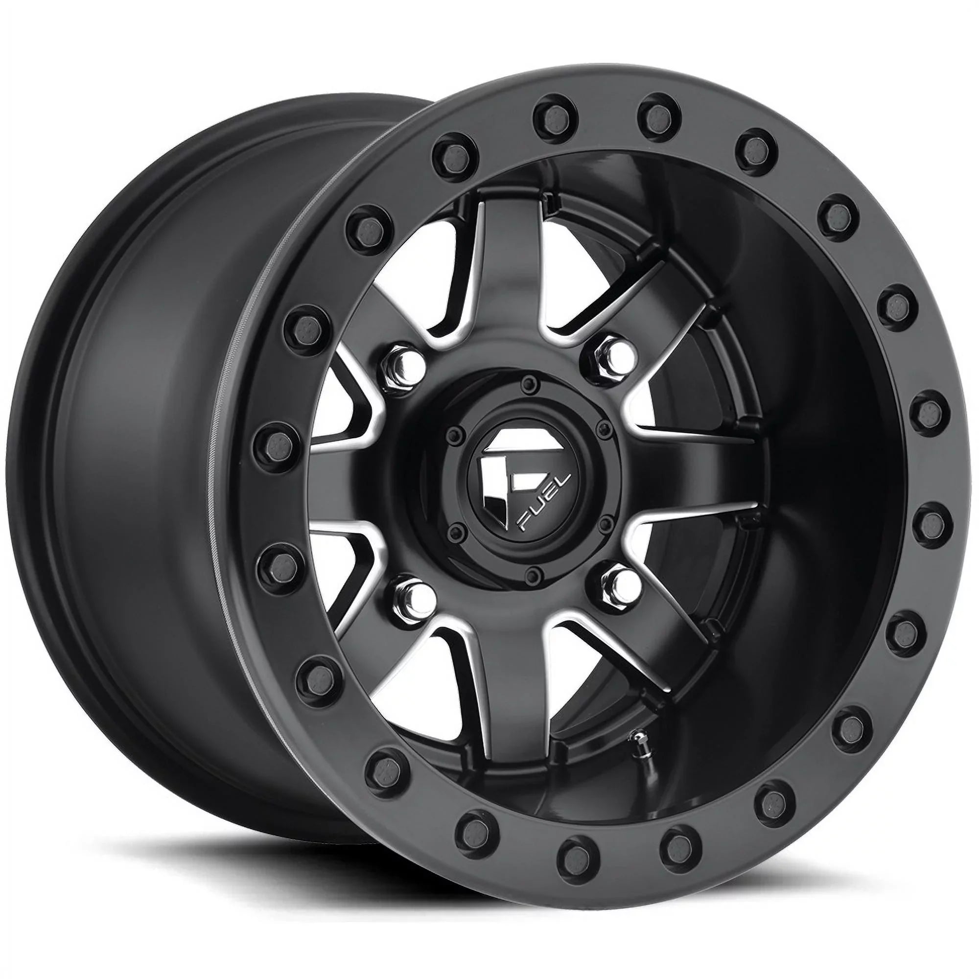 Fuel Maverick Bdlk 15" Wheels Mi (4+3) 30" Warrior XT Tires Kawasaki Mule ProFXT