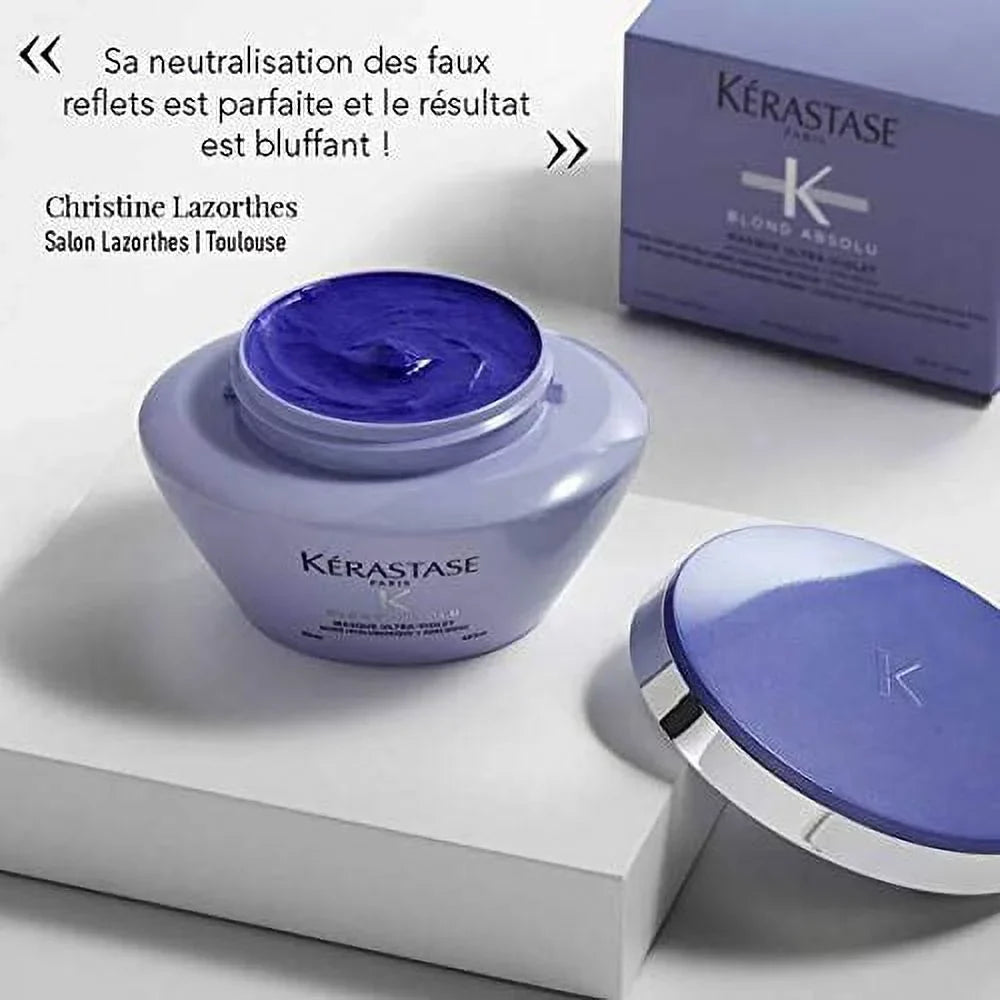 KERASTASE BLOND ABSOLU MASK ULTRA VIOLET MASQ 200 ml / 6.8 oz