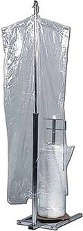 CHNKH Chrome Single Roll Garment Bag Rack