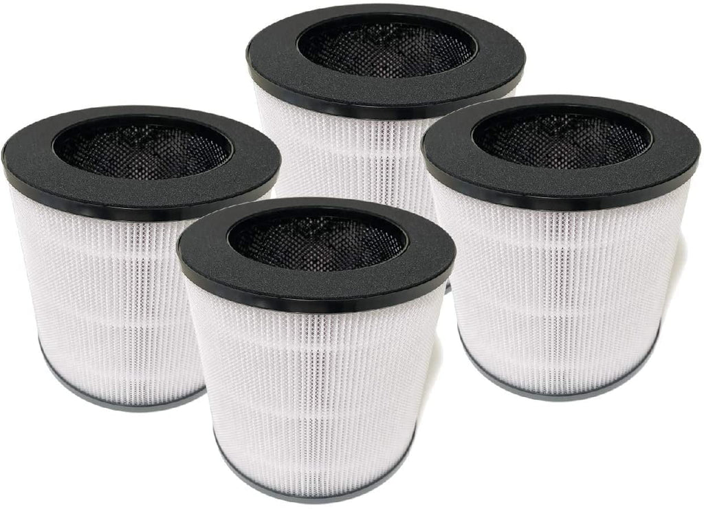 True HEPA Replacement Filter Compatible with MA-14 Air Purifier MA-14R MA-14R-B1 MA-14R-W1. 4 Packs