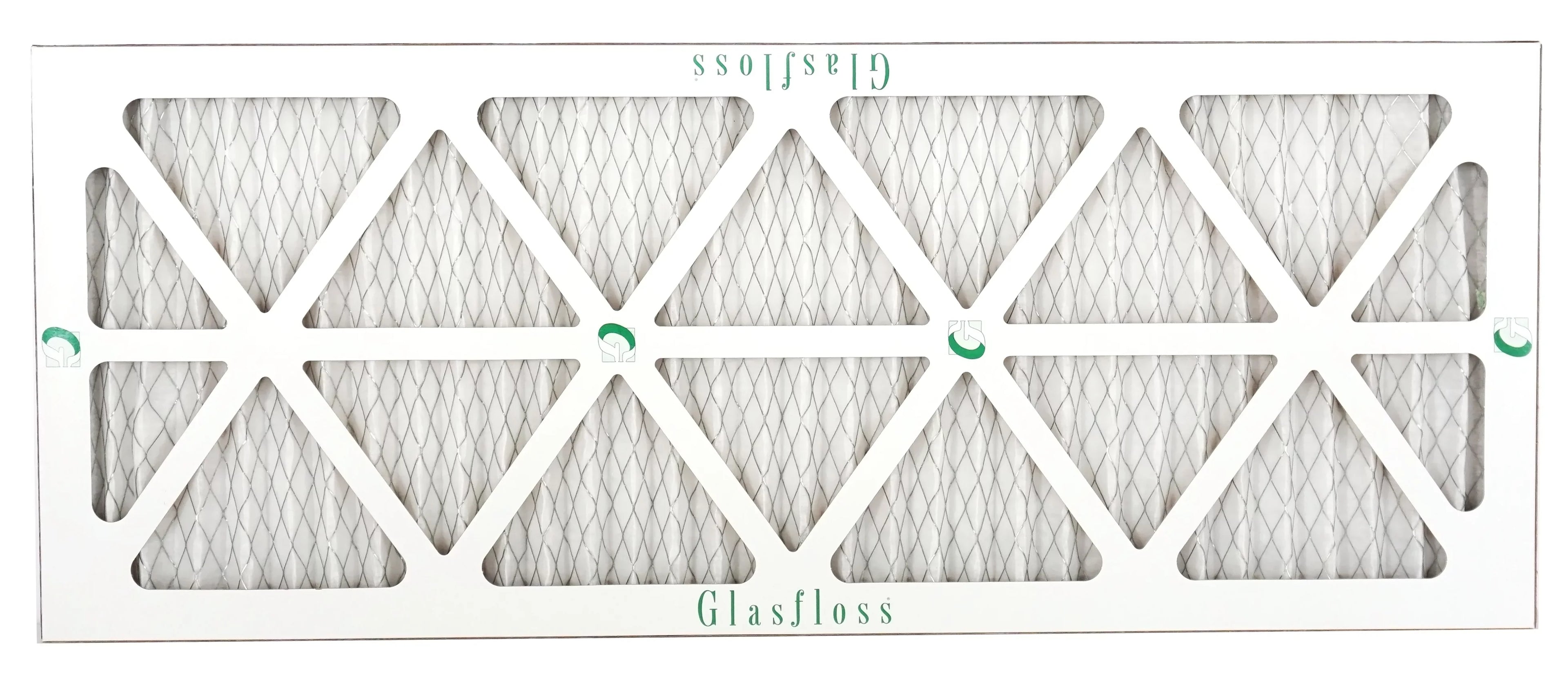 Glasfloss Air Filter 14x36x2 - 2" MERV 10 - (Pack of 6) - Pleated AC or HVAC Air Filter - Furnace Air Filter - Home or Office - Made In The USA.