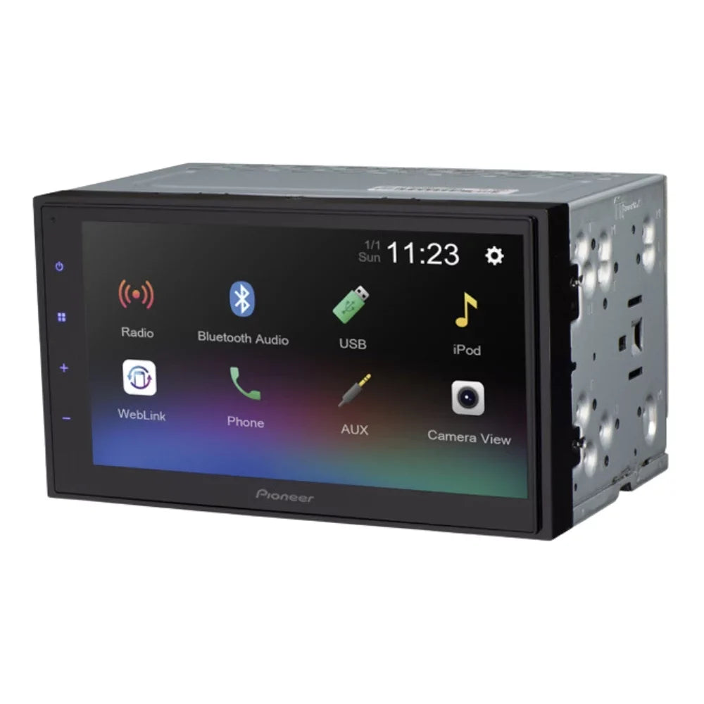 Restored   Pioneer DMH-341EX 6.8" Digital Multimedia Receiver w/ Backup Camera (Refurbished)