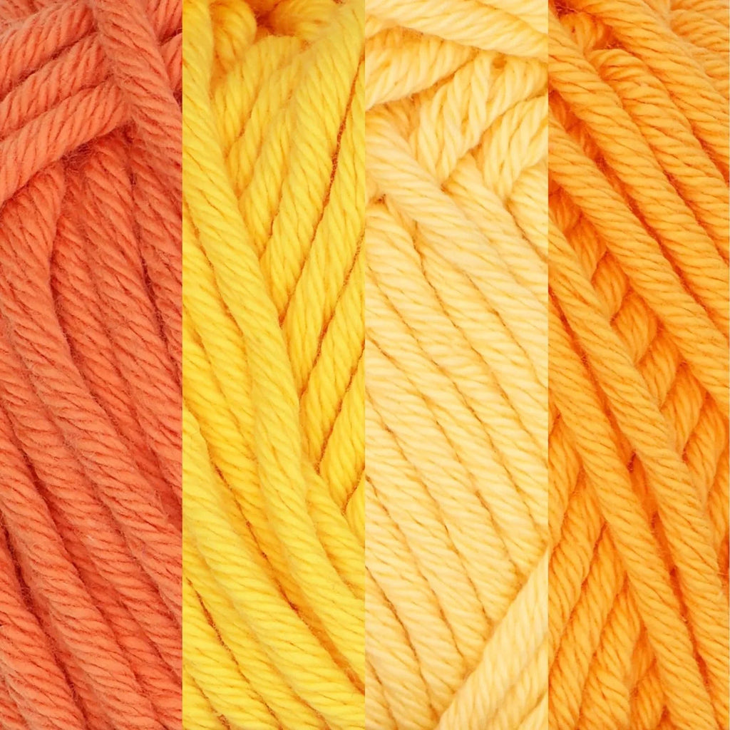 Jubileeyar Lacery Yar - Chuky Cotto - 100G/Skei - Shades Of Yellow - 4 Skeis