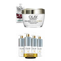 Olay Regenerist Collagen Peptide 24 Max Hydrating Face Moisturizer (1.7 Oz) With Travel Size Whip Face Moisturizer And Firming & Hydrating Body Lotion With Collagen, 17 Oz (Pack Of 4)