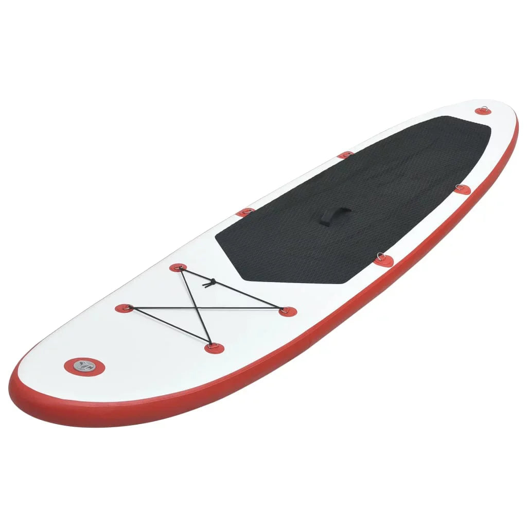 Suzicca Paddle Board Set Surfboard InfLatitudeable Red and White