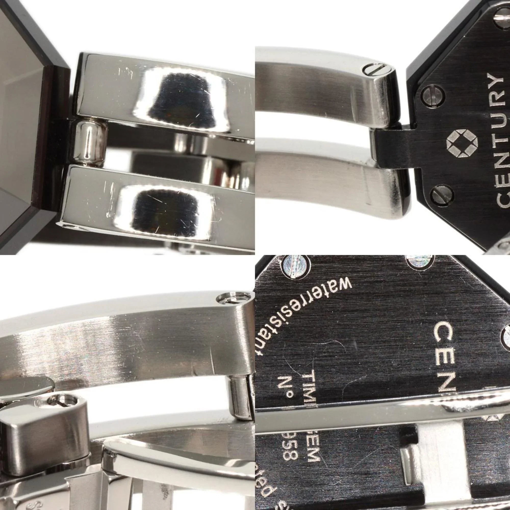 Pre-Owned Century Time Gem Watch Stainless Steel/SS Ladies CENTURY (Good)