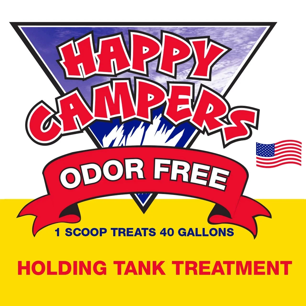 Happy Campers RV Holding Tank Deodorizer Treatment - 64 treatments