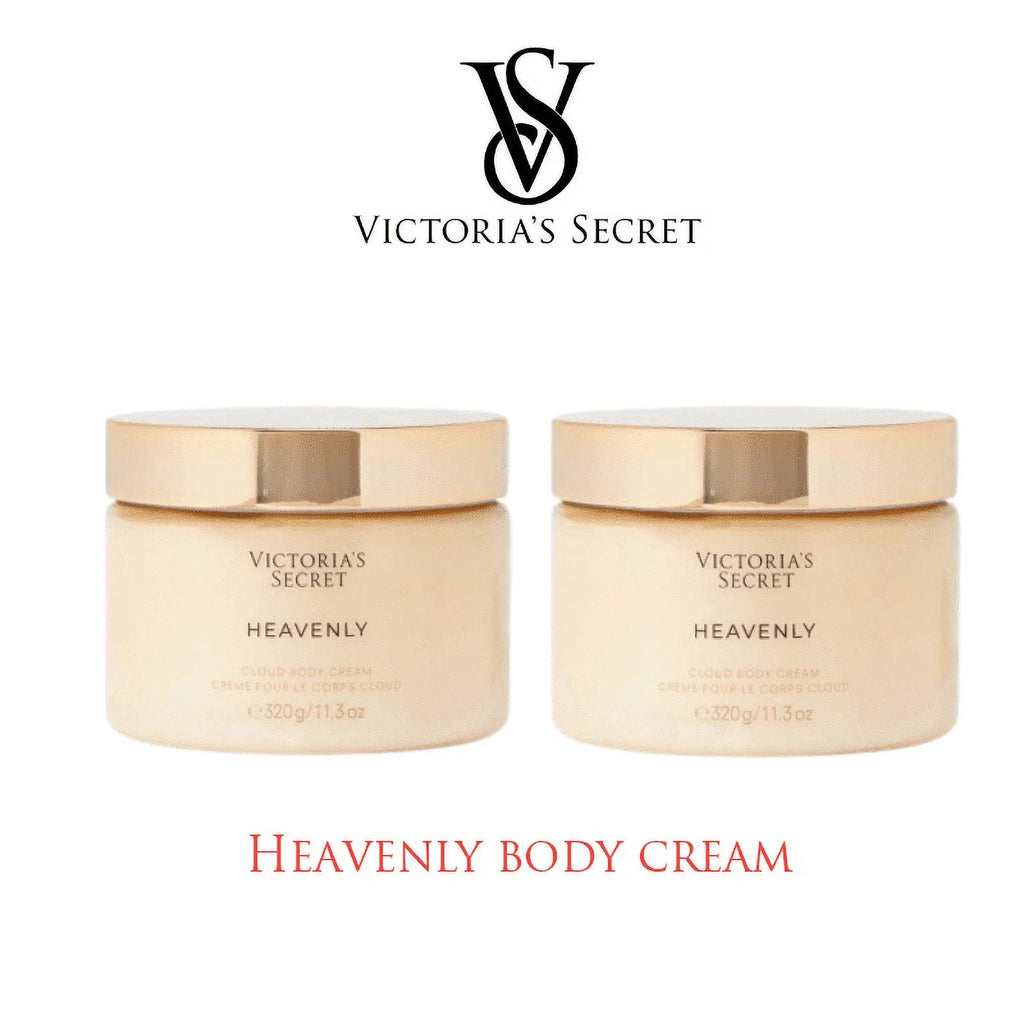 Victoria's Secret Heavenly Cloud Body Cream Lotion - Pack of 2