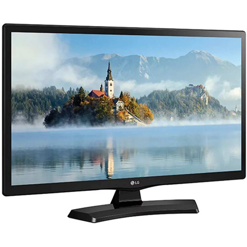 LG 22" Class 21.5" Diag Full HD 1080p LED TV 2017 Model (22LJ4540) with 2x 6ft High Speed HDMI Cable, Stanley 6-Outlet Surge Adapter, Screen Cleaner for LED TVs & 1 Year Extended Warranty