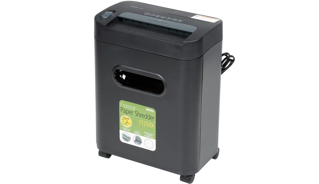 Royal 29186X 112MX 12-Sheet Crosscut Shredder