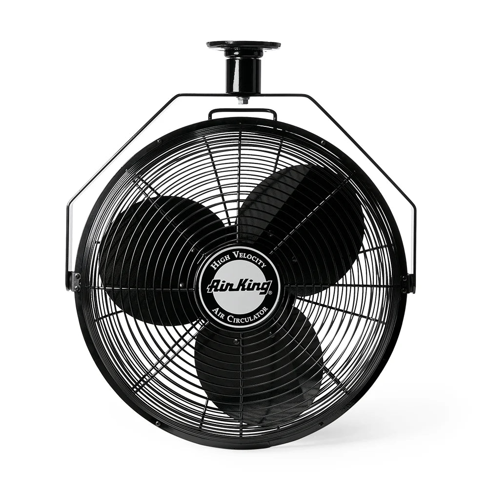 Air King 18" 1/16  Motor 3 Speed Non-OscilLatitudeing Enclosed Ceiling Mount Fan