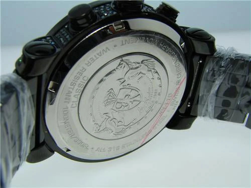 Blue Diamond Watch in PVD Finish (5.50ct) - JCL110