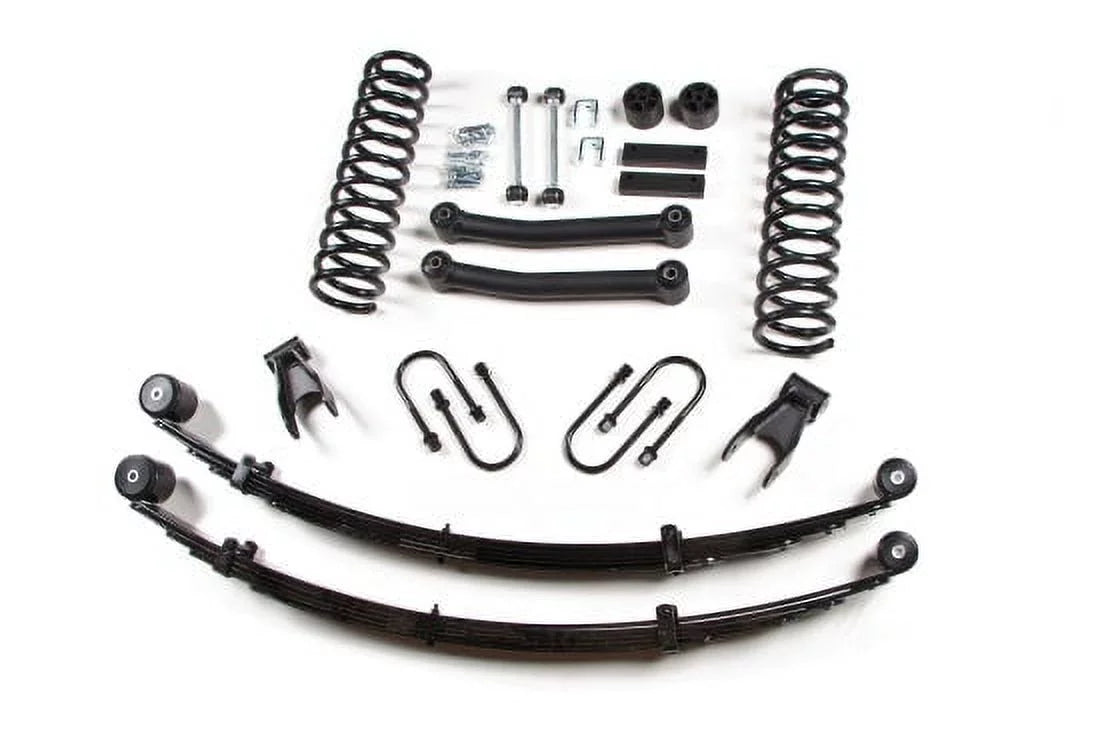 ZoneOffRoad 1984-2001 Fits Jeep Cherokee XJ 4WD Gas 4.5 inch Coil Spring Lift Kit ZONJ23