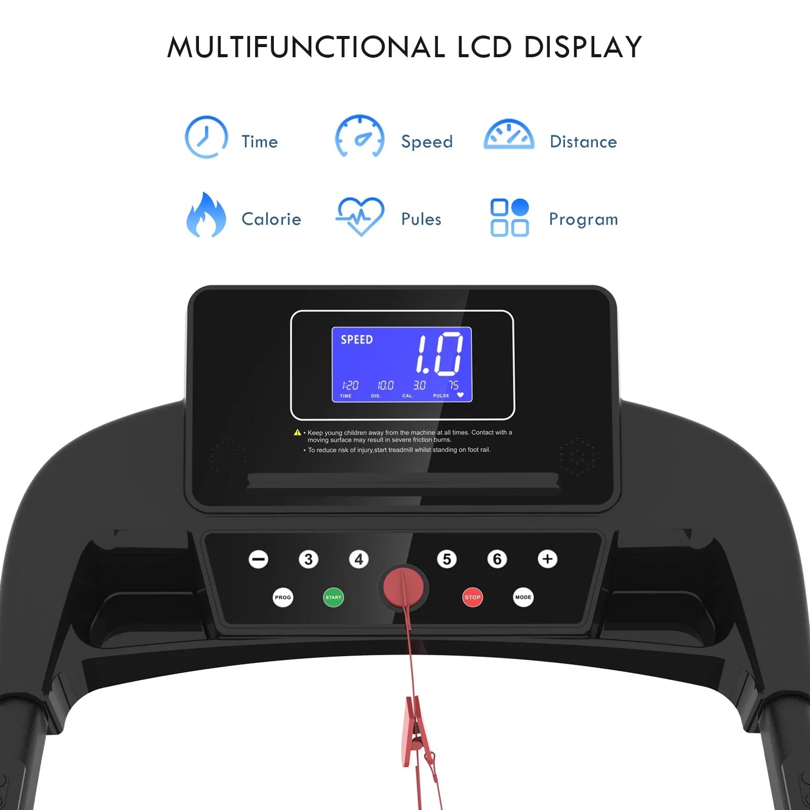 FLIMDER Walking Pad, Sturdy & Durable Under Desk Treadmill, Folding Treadmill with 300LBS Capacity, Beautifully Designed InstalLatitudeion-Free Treadmills for Home Bluetooth Speaker