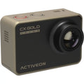 ACTIVEON Digital Camcorder, 2" LCD Touchdisplay, CMOS, Full HD, Gold